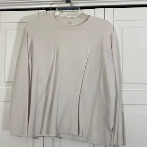 Women’s off white oversized sweater